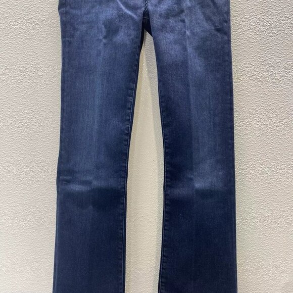 NEW FRAME Womens Le Crop Mini Boot Jeans Size 25 x 26 Dante Blue - Picture 8 of 11